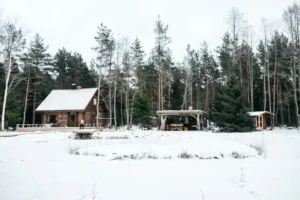 metsamaja rent talvel